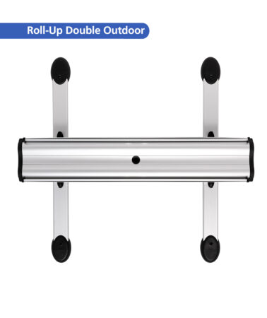 Roll-Up Double Outdoor – Standfüße