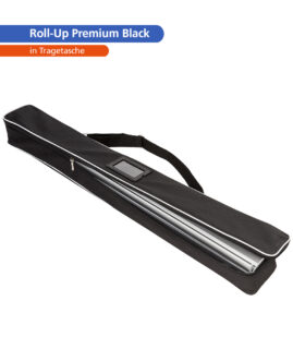 Roll-Up Premium Black – Tragetasche