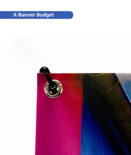 X-Banner Budget – Ecke