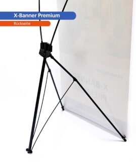 X-Banner Premium – Rückseite