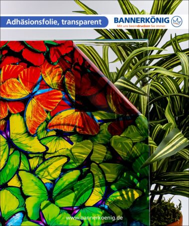 Adhäsionsfolie, transparent – Materialansicht 2