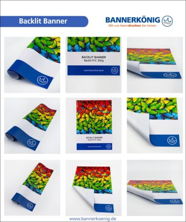 Backlit PVC – Materialansicht gesamt