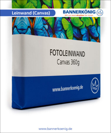Fotoleinwand – Materialansicht nah