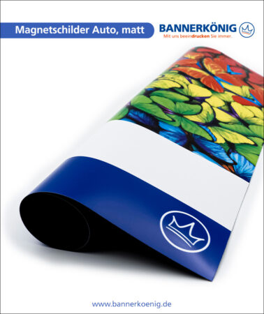 Magnetschilder Auto, matt – Materialansicht 1
