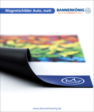 Magnetschilder Auto, matt – Materialansicht 2