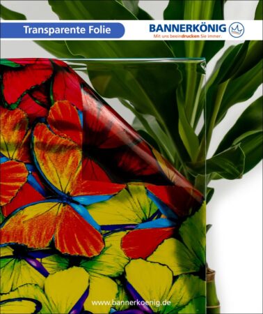 Transparente Folie – Materialansicht 2