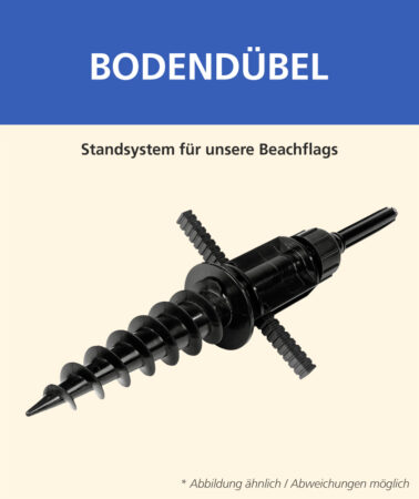 Beachflag-Zubehör – Bodendübel