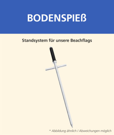 Beachflag-Zubehör – Bodenspieß