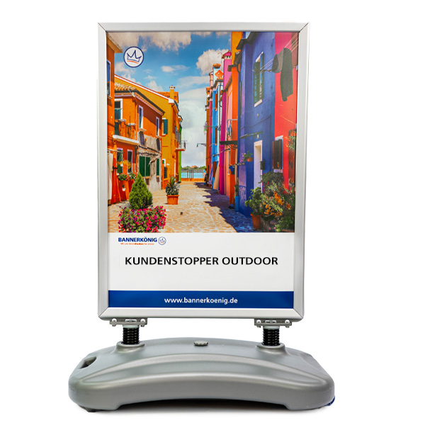 Kundenstopper Outdoor
