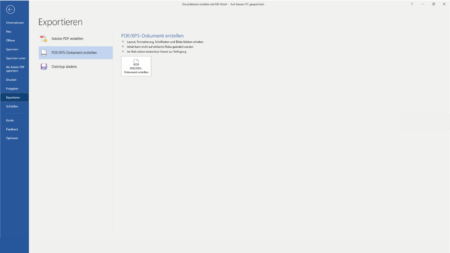 Druckdateien erstellen mit MS Word – 3c